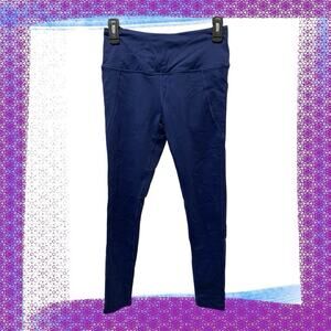 Victoria Sport Blue Knockout Leggings, Women’s Size Small, Athletic, Athleisure